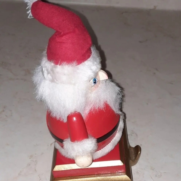 Santa Nutcracker Stocking Hanger - Picture 4 of 8